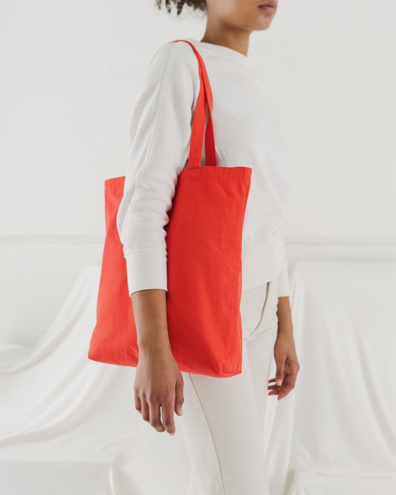 Baggu Merch Tote Bags Red | 7028-IAMUG