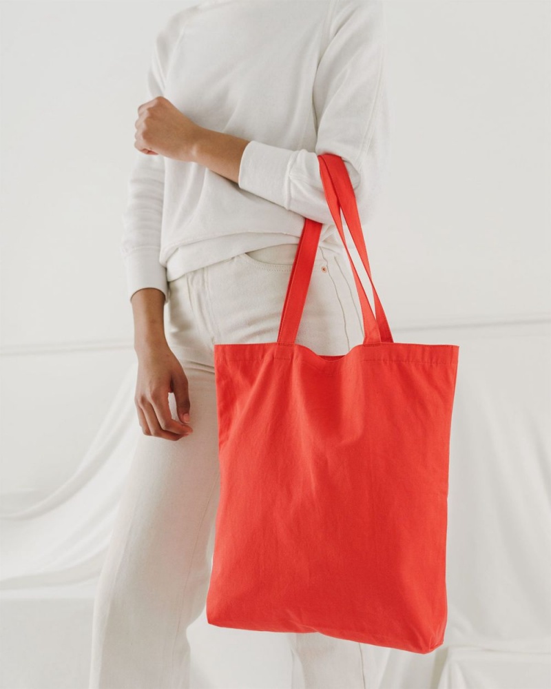 Baggu Merch Tote Bags Red | 7028-IAMUG