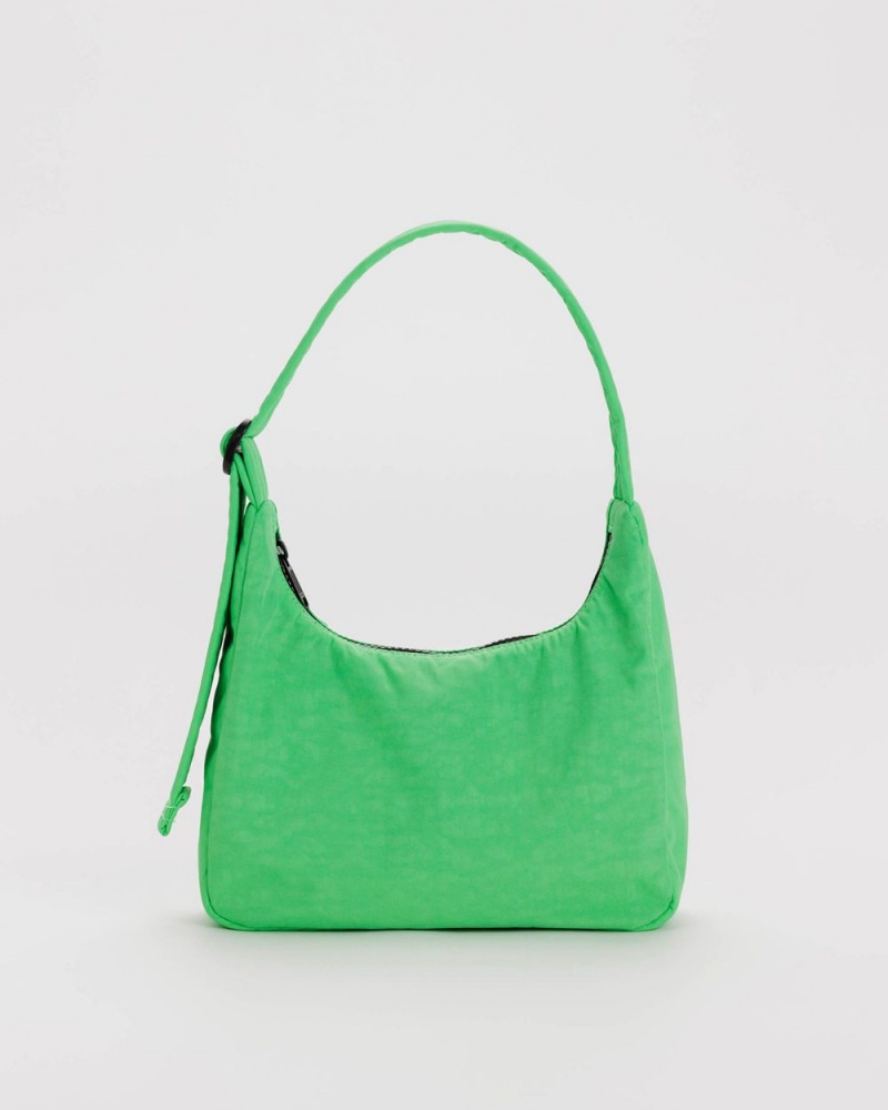 Baggu Mini Nylon Shoulder Bags Green | 2937-AVBNZ