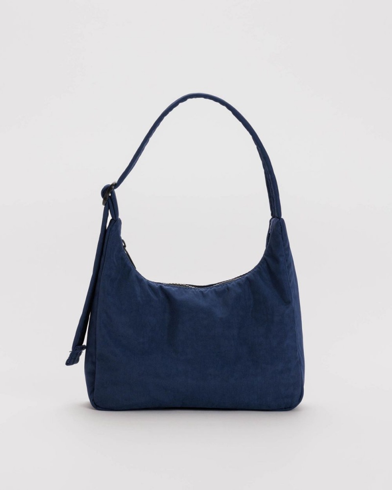 Baggu Mini Nylon Shoulder Bags Navy | 5428-HBVSJ