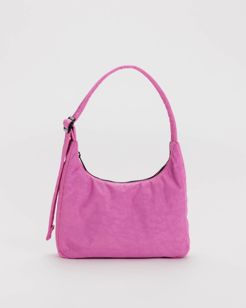 Baggu Mini Nylon Shoulder Bags Pink | 4826-KOLYQ