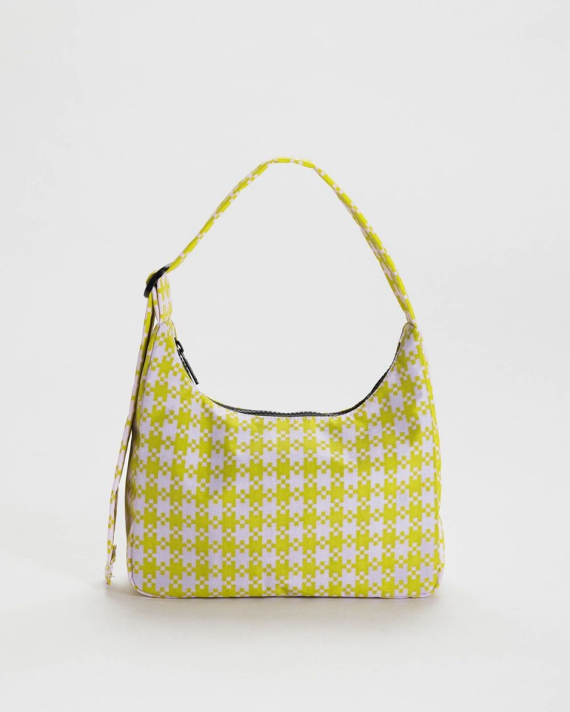 Baggu Mini Nylon Shoulder Bags Yellow | 6729-HPFLR