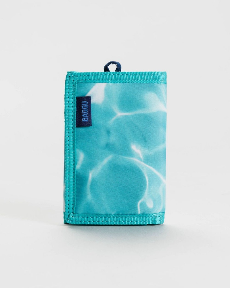 Baggu Nylon Wallets Blue | 7360-DFUMC