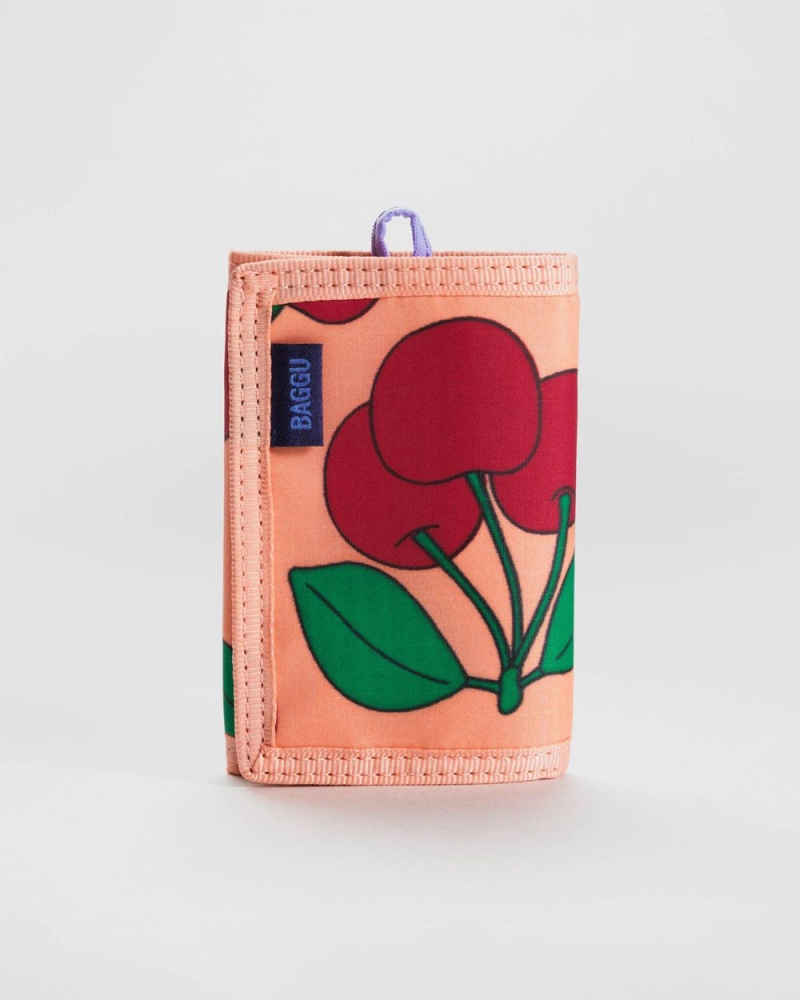 Baggu Nylon Wallets Coral | 5092-LTPZM