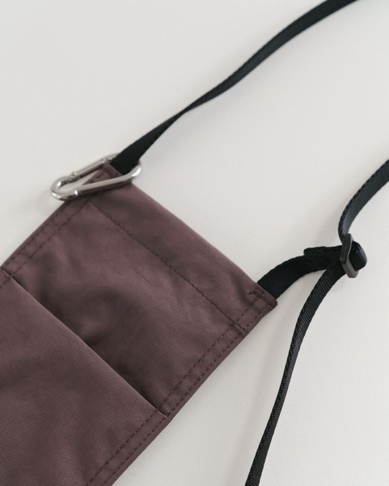 Baggu Phone Sling Crossbody Bags Brown | 9451-FOCHA