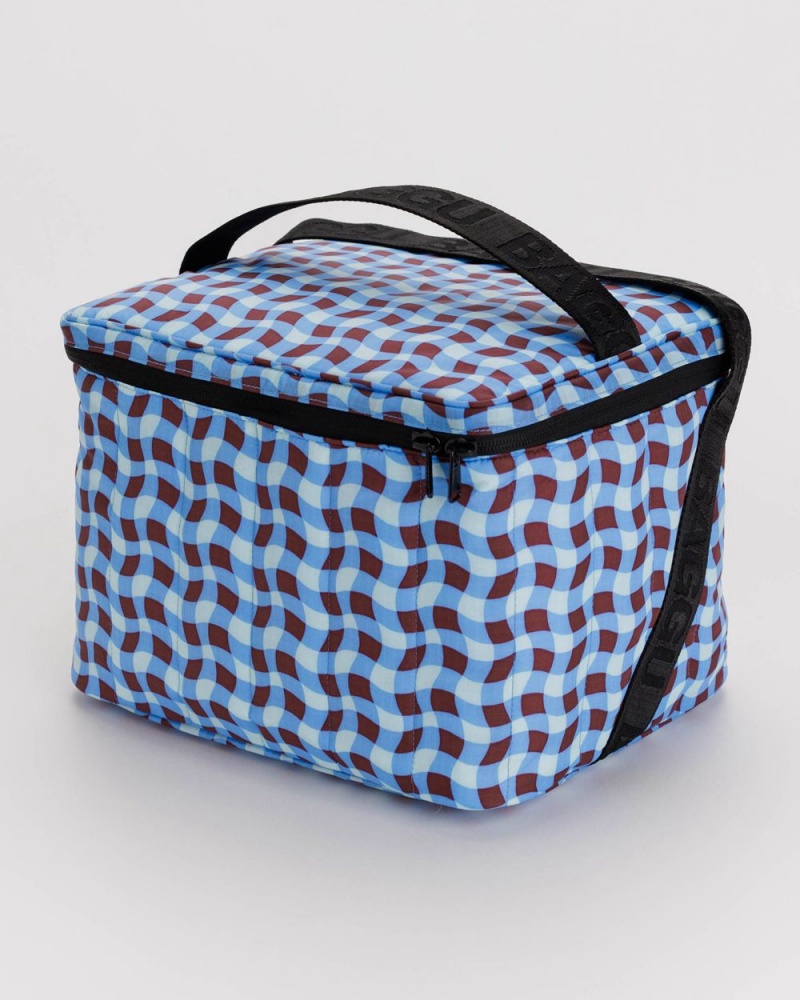 Baggu Puffy Cooler Bags Blue | 4036-QWLRN