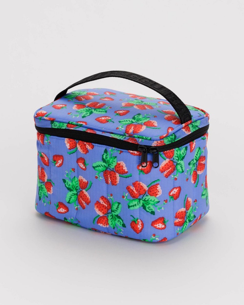 Baggu Puffy Lunch Bags Blue | 1876-DJLWI