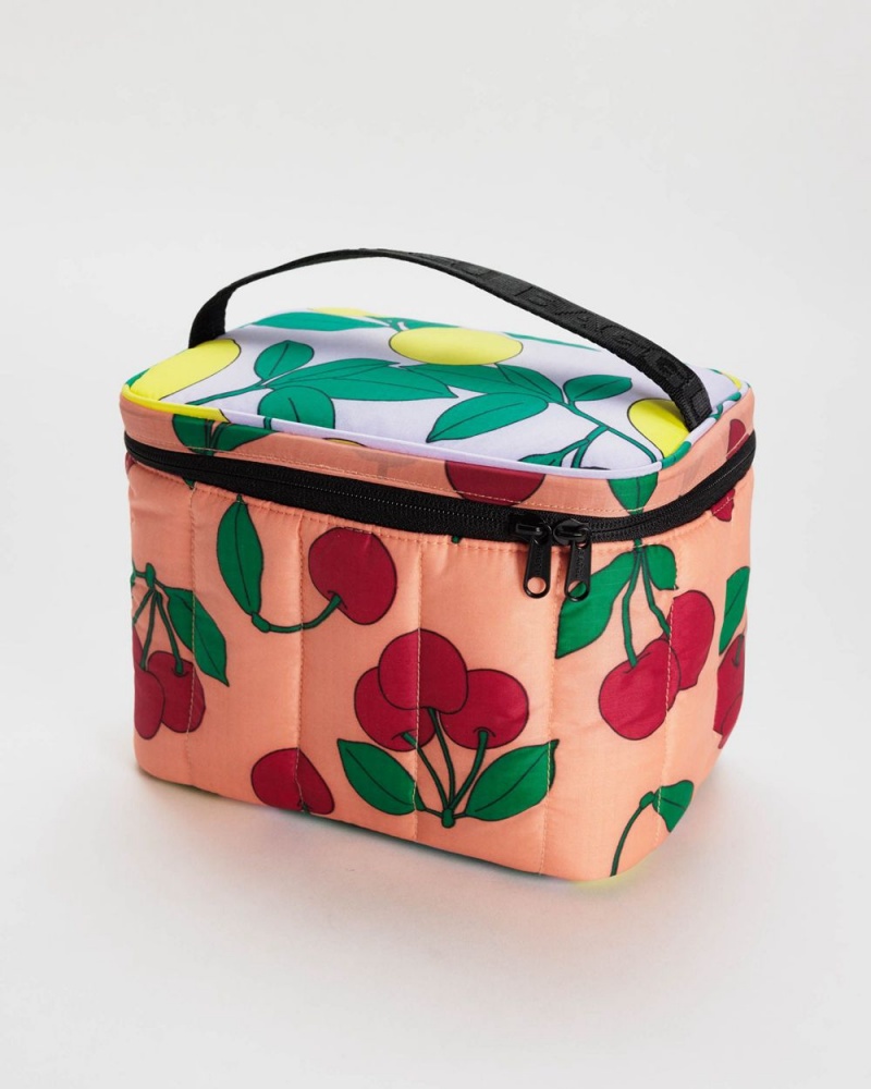 Baggu Puffy Lunch Bags Coral | 3145-PJCZB