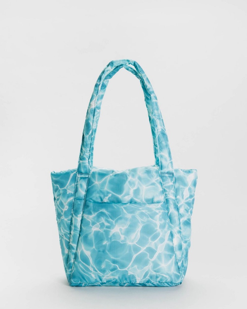 Baggu Puffy Mini Tote Bags Blue | 5926-IFXAZ