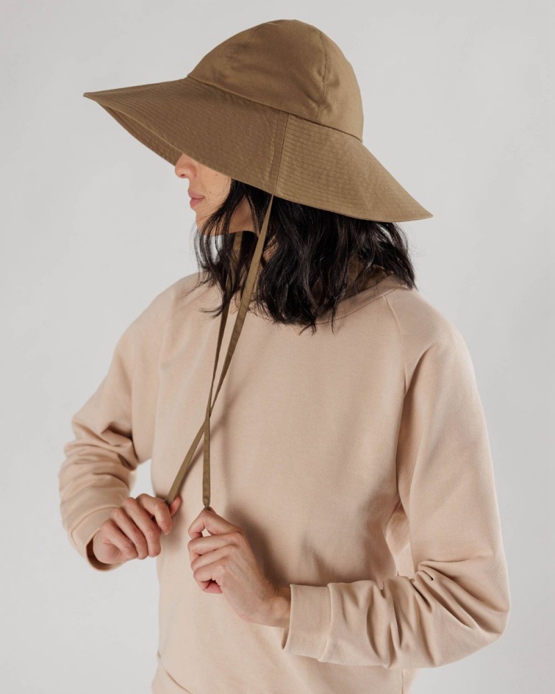 Baggu Soft Sun Hats Brown | 8367-ZIBOP