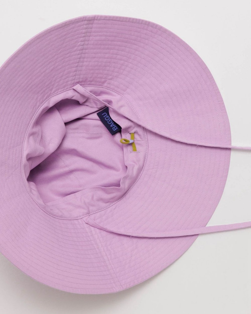 Baggu Soft Sun Hats Purple | 3217-MJEWK