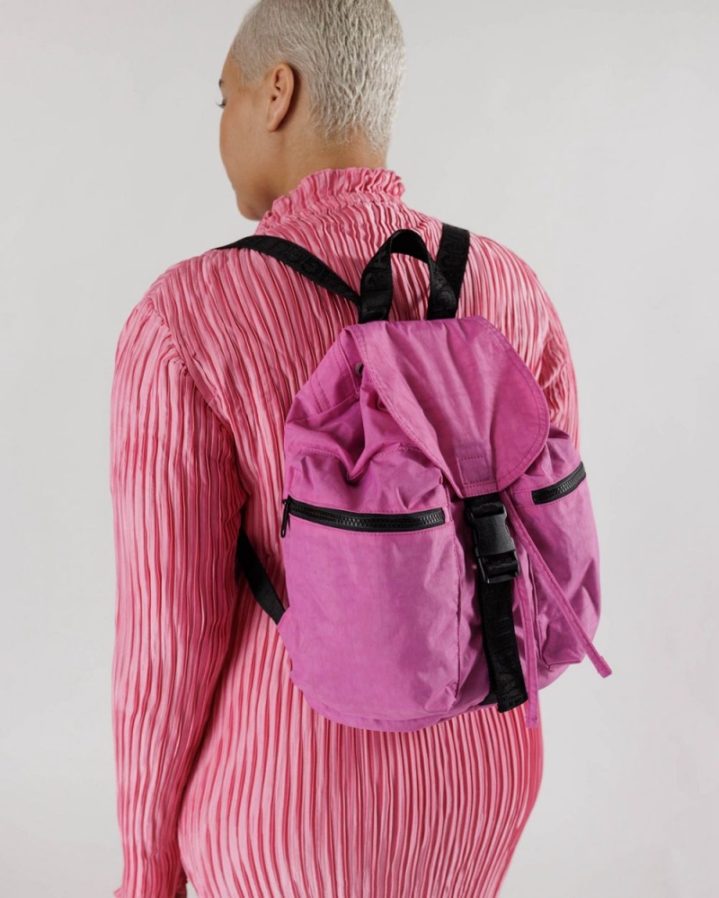 Baggu Sport Backpack Pink | 0876-XGSVZ