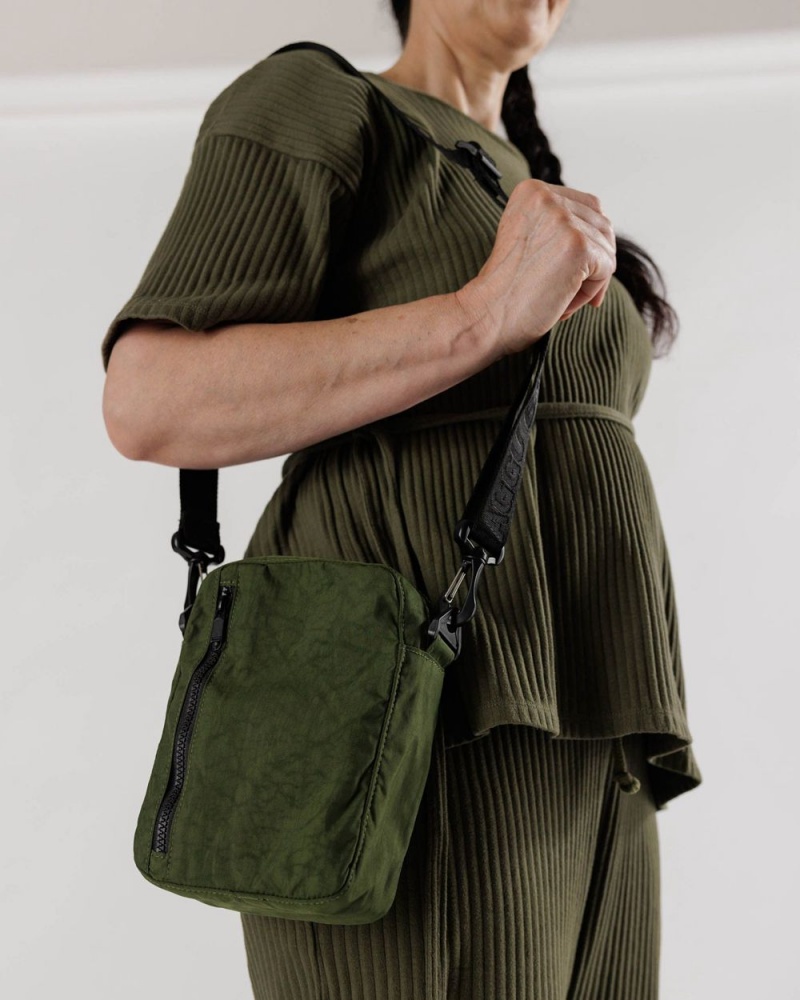 Baggu Sport Crossbody Bags Olive | 1790-OVIGY