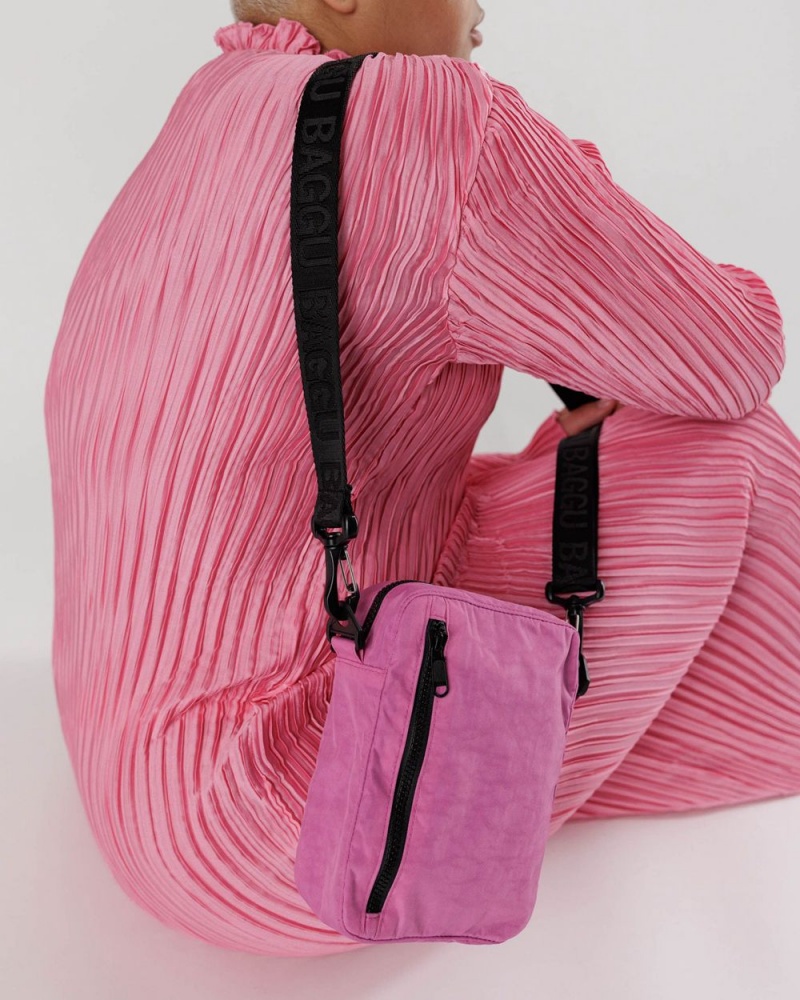 Baggu Sport Crossbody Bags Pink | 3506-LGKOP