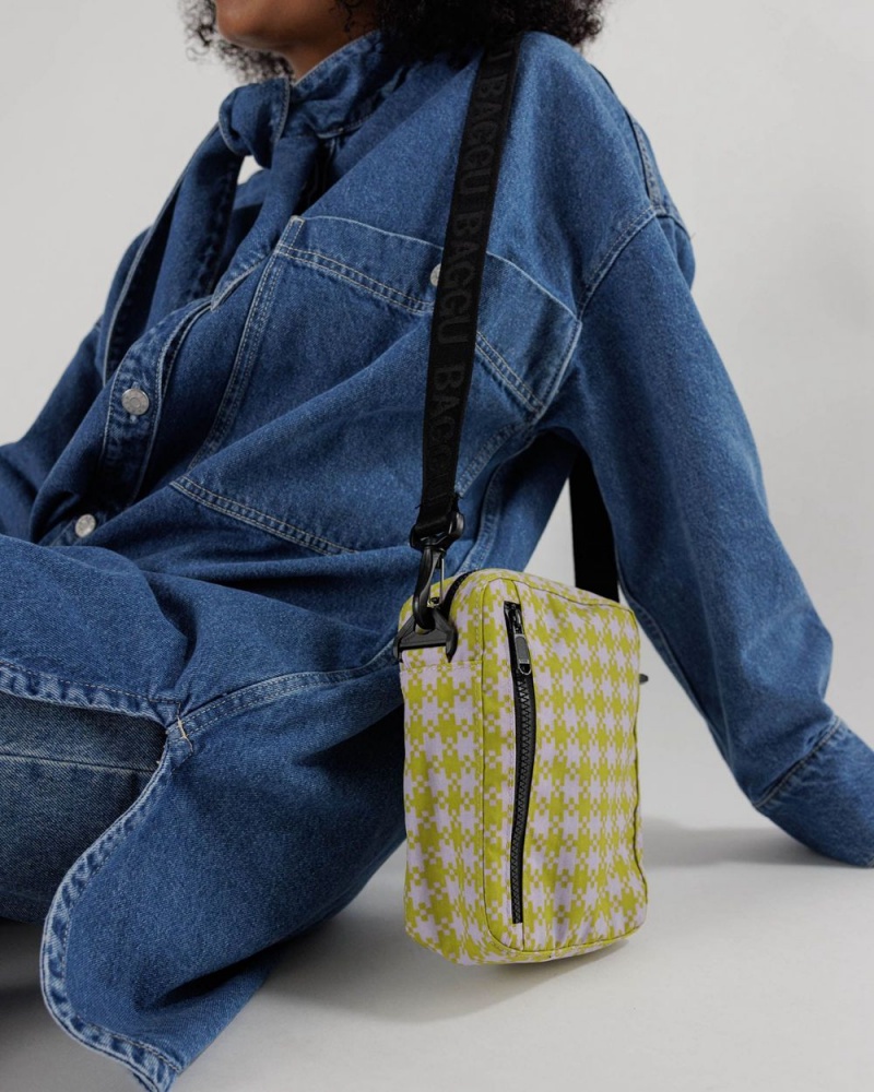 Baggu Sport Crossbody Bags Yellow | 9658-AGUJB