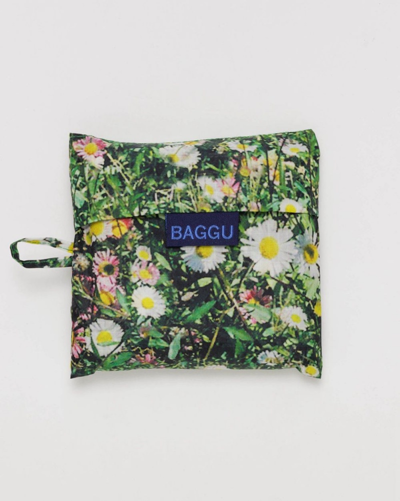 Baggu Standard Reusable Bags Green | 6741-FZCVE