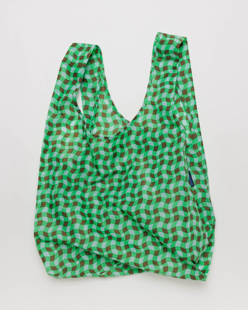 Baggu Standard Reusable Bags Green | 9451-HBCEJ