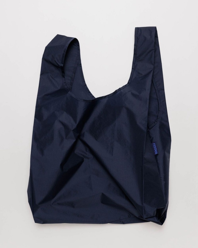 Baggu Standard Reusable Bags Navy | 4268-UNKGM