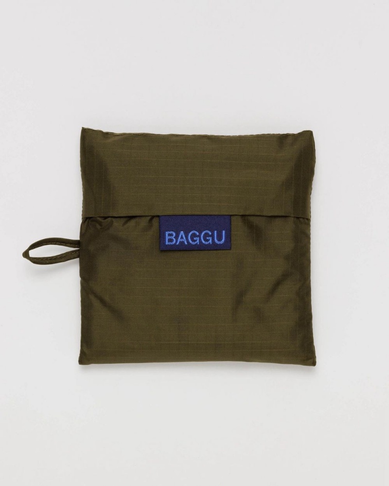 Baggu Standard Reusable Bags Olive | 5306-RHIMW