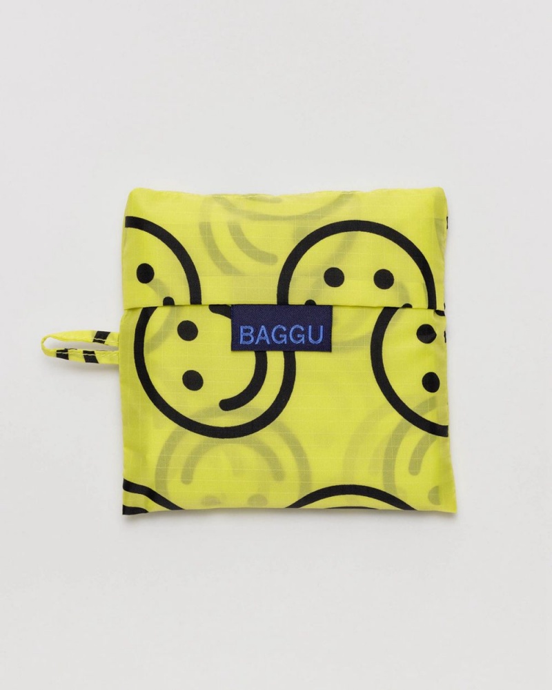 Baggu Standard Reusable Bags Yellow | 2954-PVTSO