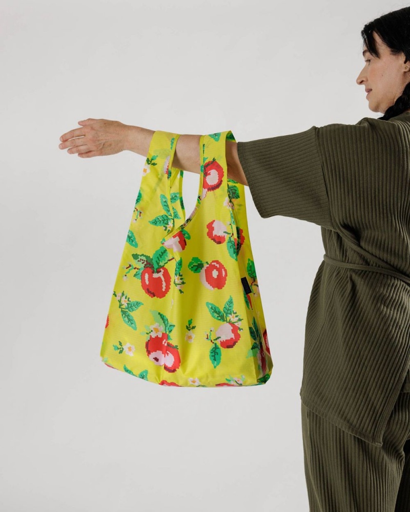 Baggu Standard Reusable Bags Yellow | 5962-YUSDQ