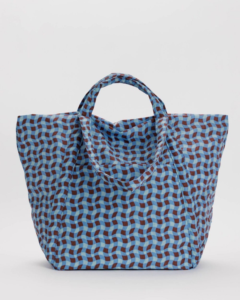 Baggu Travel Cloud Tote Bags Blue | 5604-YPEZX