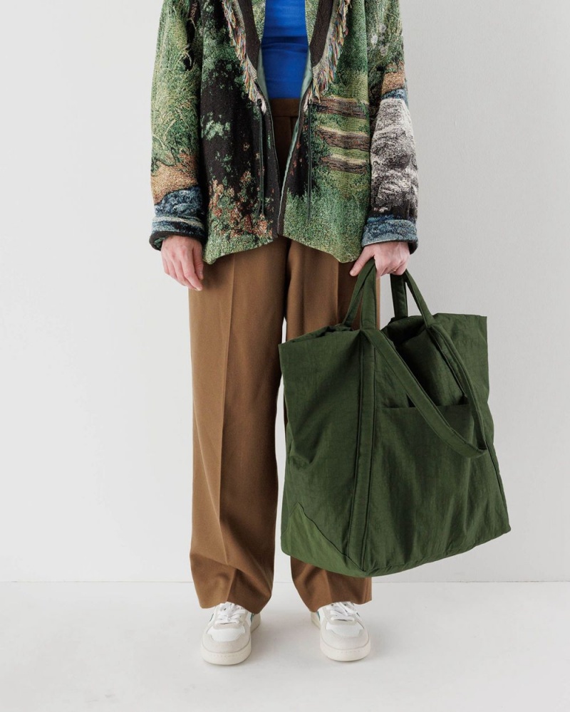 Baggu Travel Cloud Tote Bags Olive | 0987-MVLHK