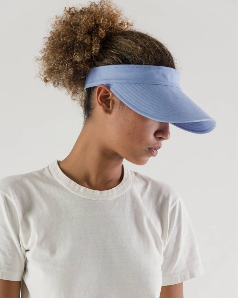 Baggu Visor Hats Blue | 8024-QIPZF