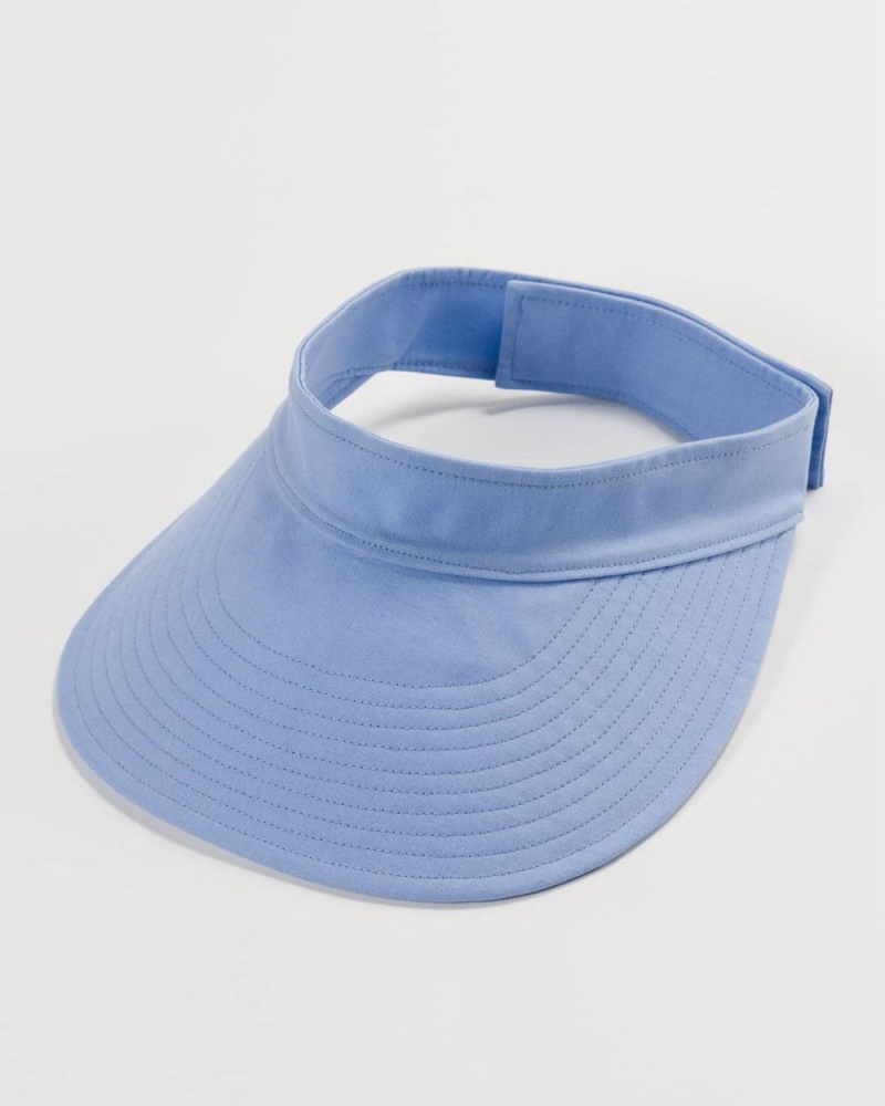 Baggu Visor Hats Blue | 8024-QIPZF