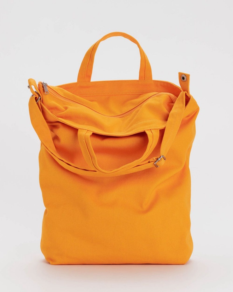 Baggu Zip Duck Tote Bags Orange | 2189-RHXVP