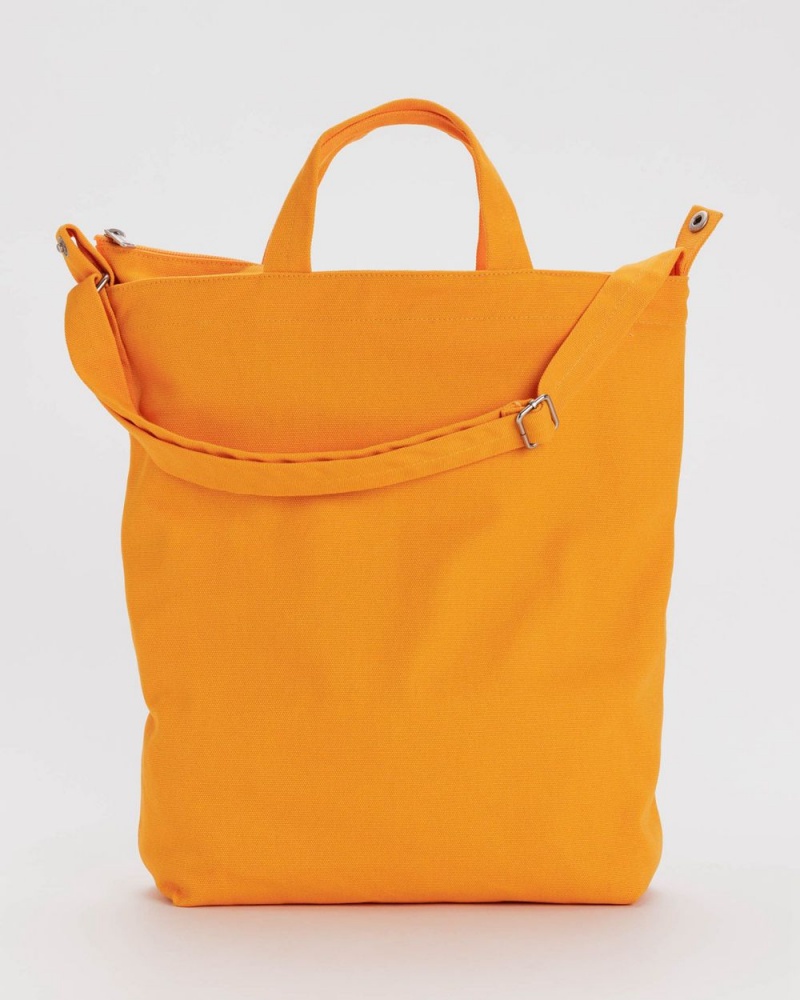 Baggu Zip Duck Tote Bags Orange | 2189-RHXVP